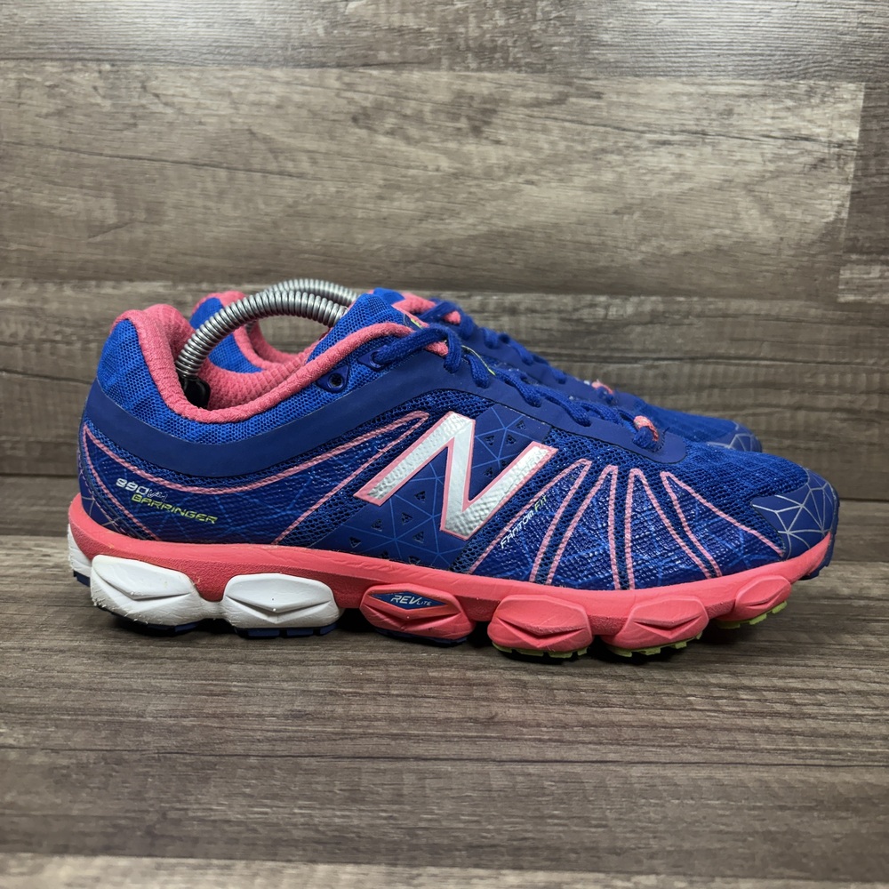 New Balance 890 v4 Barringer Blue Pink Womens US Size 8.5 EUR 40 Running Shoes